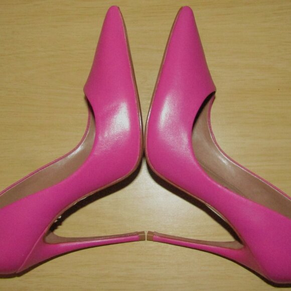 BCBG Max Azria Nola Pointed Toe Heels in Magenta - Picture 5 of 12